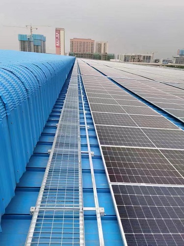 光伏走道钢格栅钢格板案例