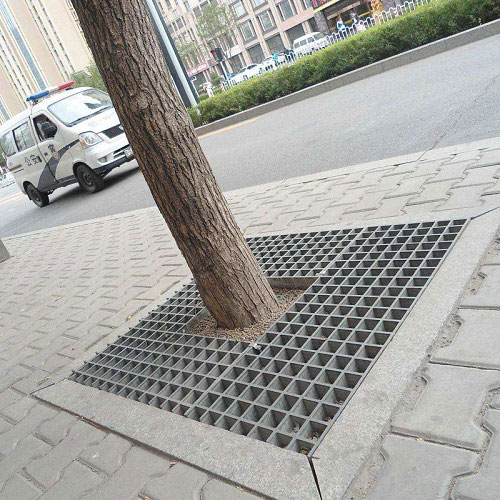 树池盖板钢格栅钢格板案例